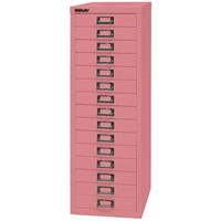 BISLEY MultiDrawer™ 39 serie, A4, 15 laden, roze