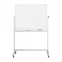 magnetoplan whiteboard, mobiel, gelakt, B 2200 x H 1200  mm