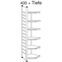 Hoekstelling, 2600x400x400 mm