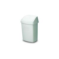 Rubbermaid witte afvalbak met swing deksel, 25 liter (VB003986)