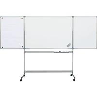 MAUL Whiteboard Klapptafel, 2 Flügel, mobil, 1500 x 1000 mm