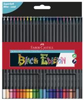 Faber-Castell Buntstifte Black Edition 24er Kartonetui