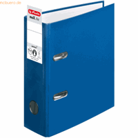 herlitz Ordner Kunststoff A5 hoch maX.file protect 75mm blau