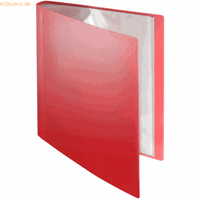 foldersys Sichtbuch flexibel A4 50 Hüllen PP rot