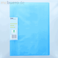 pentel Sichtbuchmappe Clear transluzent A4 30 Hüllen blau