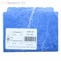 Durable Leitregister a7 blau