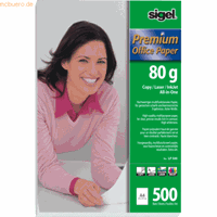 kopieerpapier Sigel A4 80grs wit premium ink/laser/copy