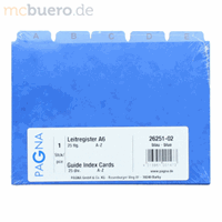 Durable Leitregister A6 blau