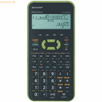 Citizen Calculator Sharp ELW531XHGR zwart-groen wetenschappelijk write view