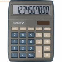 Genie 840 DB calculator Desktop Rekenmachine met display Blauw, Grijs