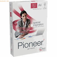 pioneer 5 x  Kopierpapier  weiß 2x gelocht 80g/qm A4 VE=500 Blat
