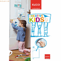 elco 12 x  Zeichenblock Creative Kids A4 85g/qm 25 Blatt weiß