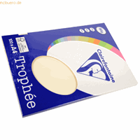 Clairefontaine TrophÃ©e A4 80gr Ivoor, kleinverpakking 100vel