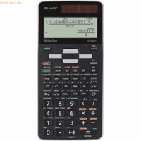 Citizen Calculator Sharp ELW506TGY zwart-grijs wetenschappelijk write view