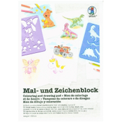 ludwigbähr 10 x Ludwig Bähr Mal- und Zeichenblock A4 120g/qm 30 Blatt
