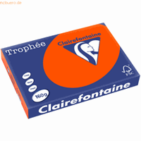clairefontaine 4 x  Kopierpapier Trophee A3 160g/qm VE=250 Blatt ziegel