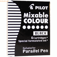 pilot Füllhalterpatrone IC-P für Parallel Pen schwarz