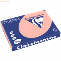 clairefontaine 5 x  Kopierpapier Trophee A3 80g/qm VE=500 Blatt pfirsic