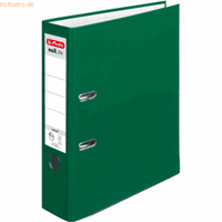 herlitz Ordner protect Kunststoff (PP) A4 8cm grün VE=5 Stück maX.file