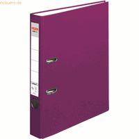 herlitz Ordner Kunststoff maX.file protect A4 5cm brombeer