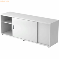 FINO - Dressoir voor onder een bureau, 1 legbord, 1 tussenwand, wit