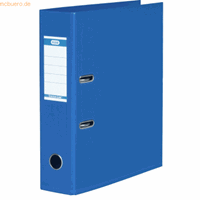 ELBA "Strong-Line" Lever Arch File PP exchangeable spine label C.Blue A4 8 cm