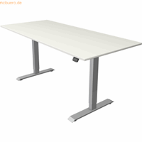 Kerkmann Zit/sta bureau Move 1 zilver- compact B 1800 x D 800mm x H 740-1230mm.