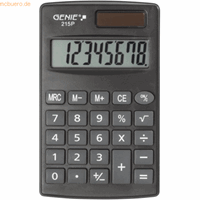 Genie 215 P calculator Pocket Basisrekenmachine Zwart