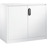 C+P ACURADO bijzetkast voor dossiers, 2 ordnerhoogtes, h x b x t = 1000 x 1200 x 500 mm, zuiver wit/zuiver wit