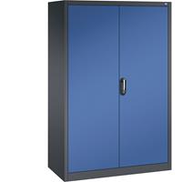 C+P ACURADO universele kast, b x d = 1200 x 600 mm, zwartgrijs/gentiaanblauw