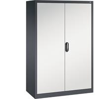 C+P ACURADO universele kast, b x d = 1200 x 600 mm, zwartgrijs/lichtgrijs