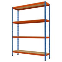 Grootvak-zwaarlaststelling, hoogte 2438 mm, totale diepte 468 mm, breedte 1841 mm