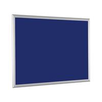 Uithangbord, voor 8 x A4, gentiaanblauw