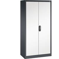 C+P ACURADO universele kast, b x d = 930 x 500 mm, zwartgrijs/zuiver wit