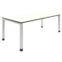 mauser Bureau ARCOS, b x d = 1800 x 800 mm, blad zuiverwit