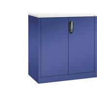 C+P ACURADO bijzetkast voor dossiers, 2 ordnerhoogtes, h x b x t = 1000 x 930 x 500 mm, lapisblauw/lapisblauw