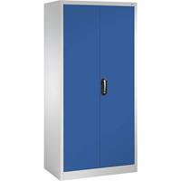 C+P ACURADO universele kast, b x d = 930 x 600 mm, lichtgrijs/gentiaanblauw