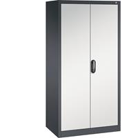 C+P ACURADO universele kast, b x d = 930 x 600 mm, zwartgrijs/lichtgrijs