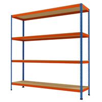 Grootvak-zwaarlaststelling, hoogte 2438 mm, totale diepte 621 mm, breedte 2450 mm