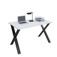 VCM Schreibtisch Computertisch Arbeitstisch Büro Möbel PC Tisch Lona X, 140 x 50 cm weiß