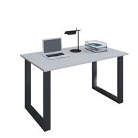 VCM Schreibtisch Computertisch Arbeitstisch Büro Möbel PC Tisch Lona, 110 x 50 cm grau