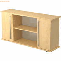 Hjh OFFICE PRO Kapa SB | Dressoir | met deuren, Melamine spaanplaat DIN 68765, Emissieklasse E1, Esdoorn