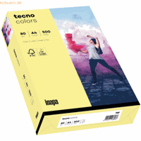 tecno Papier A4 80 gsm Geel 500 Vellen