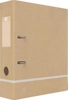 Oxford ordner Touareg, ft A4, uit karton, rug van 8 cm, naturel en wit