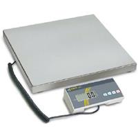kern Pakketweegschaal Weegbereik (max.): 150 kg Resolutie: 50 g werkt op het lichtnet, werkt op batterijen Zilver