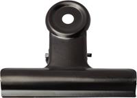 LPC Bulldogclip 38 mm, zwart, doosje van 10