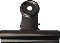 LPC Bulldogclip 51 mm, zwart, doosje van 10