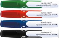 Q-Connect Tafelschreiber Whiteboard-Marker-Etui Premium, 1,5 - 3 mm, sortiert