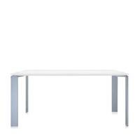 Kartell Four Eettafel 190 x 79 cm - Wit / Aluminium