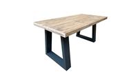 Wood4you Bureau Vancouver steigerhout 130Lx72Dx75H antraciet